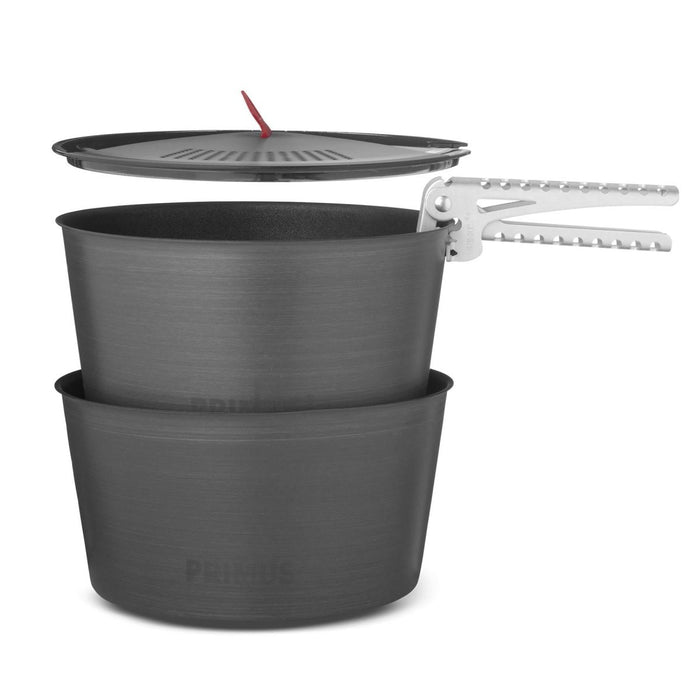 Primus LiTech Pottenset 2,3L lichtgewicht aluminium kookset met antiaanbaklaag - GoMilitar