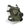 Roemeens M74 Gasmasker Volledig gezicht NBC Aspirator Vintage Olive Militair Surplus