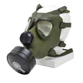 Roemeens M74 Gasmasker Volledig gezicht NBC Aspirator Vintage Olive Militair Surplus