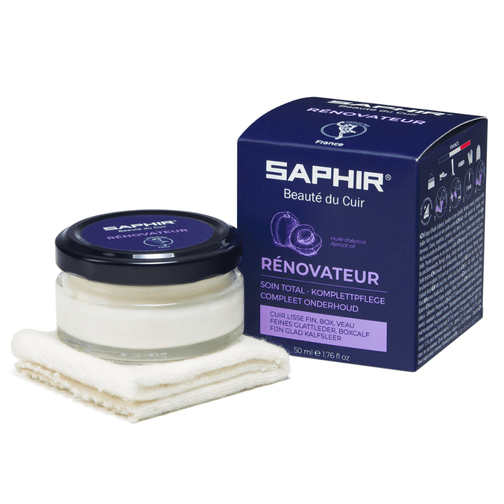 Saphir Renovateur Schoenconditioner Crème Total Care Glad Leer 50ml Pot