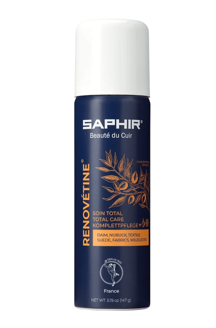 Saphir Renovétine Suede & Nubuck Renovator Spray 200ml Donkerbruin