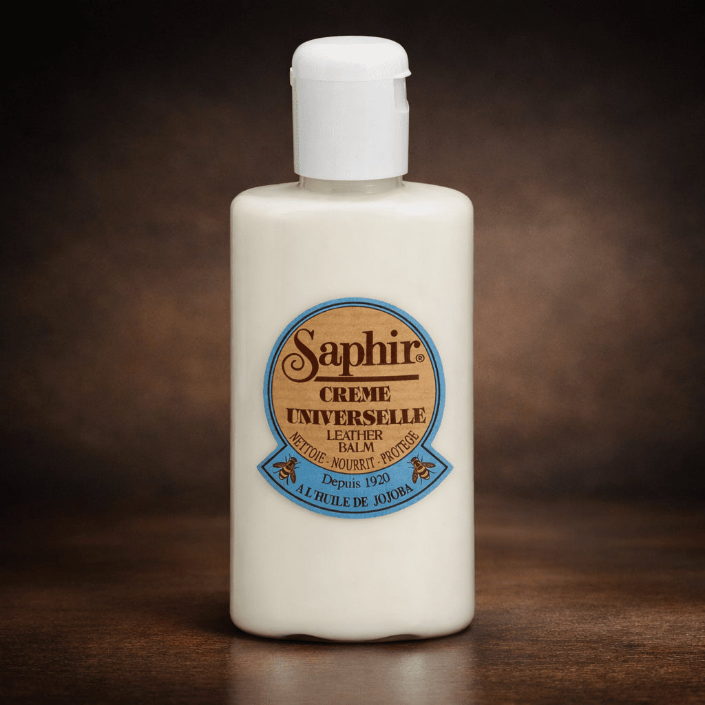 Saphir Universal Cream Leather Conditioner Care Schoenen Tassen Glad Leer 150ml