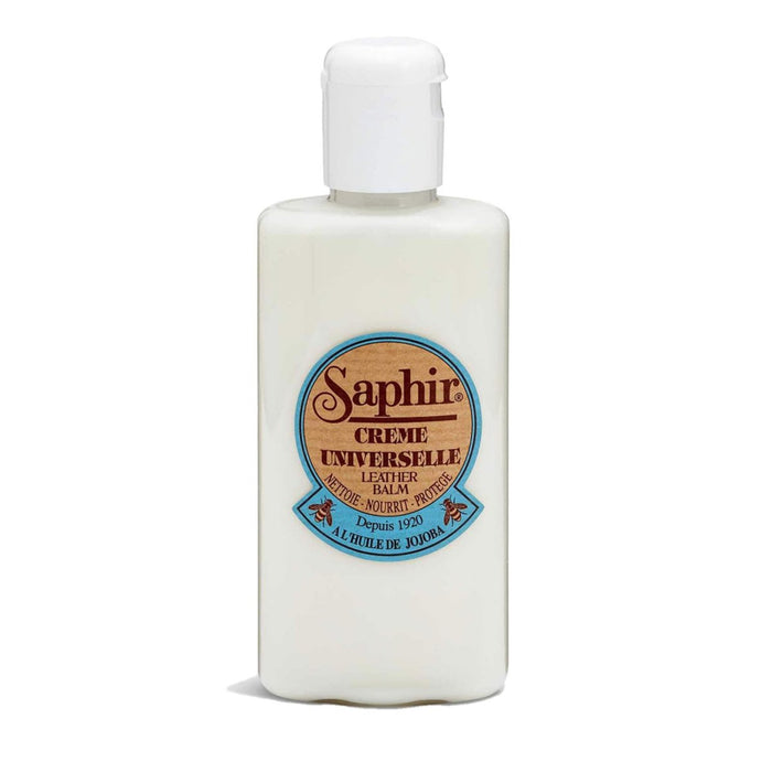 Saphir Universal Cream Leather Conditioner Care Schoenen Tassen Glad Leer 150ml - GoMilitar