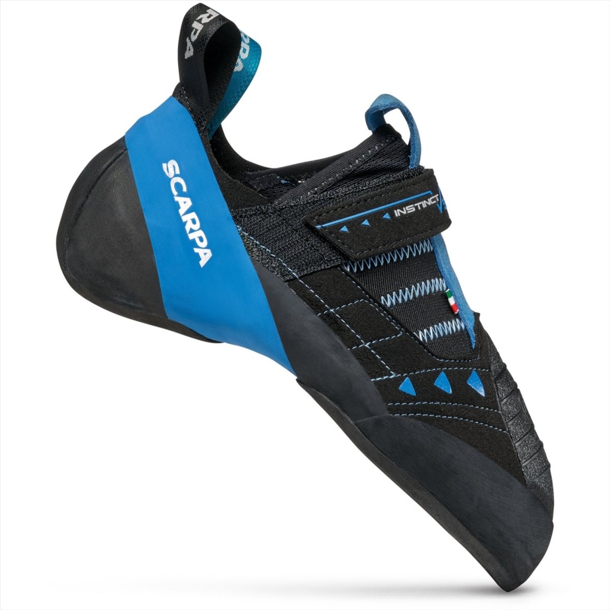 Scarpa Instinct VSR klimschoenen Azure Bouldering Sport Blazk Azure