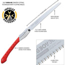Silky Bigboy 360 - 7 Folding Saw Stainless Steel Blade Precision Cutting - GoMilitar