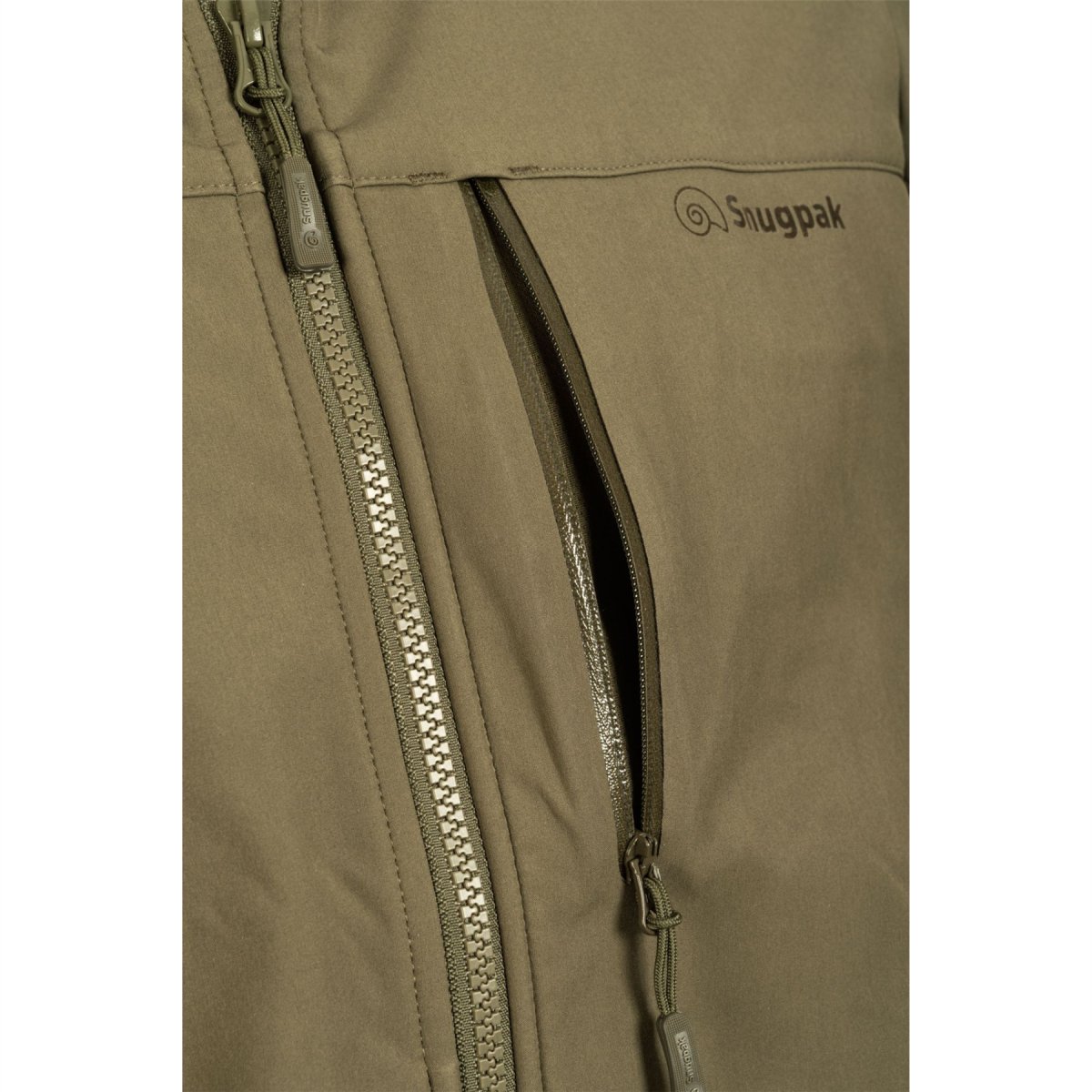Snugpak Cyclone Softshell-jack Ademend Waterbestendig Outdoor Olijfgroen
