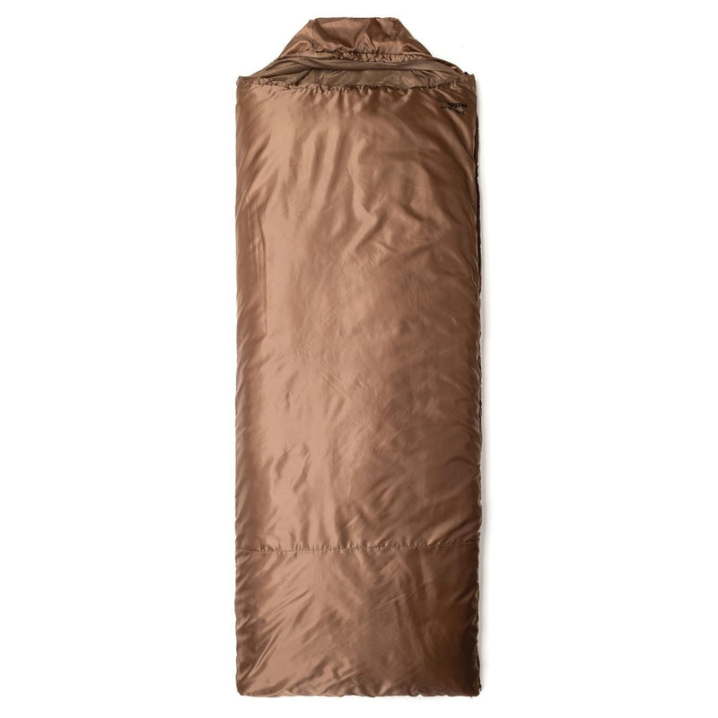 Snugpak slaapzak 220 cm geïntegreerde muggencompressiefas Coyote