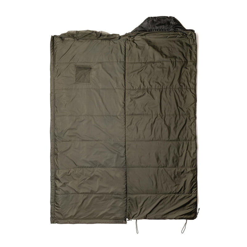 Snugpak slaapzak 220 cm geïntegreerde muggencompressiefas Olive