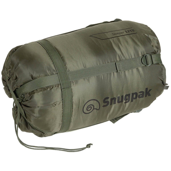 Snugpak Slaapzak Sleeper Lite IsoFibre Vulling Gemakkelijk Transport OD Groen - GoMilitar