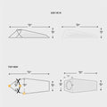 Snugpak Stratosphere Bivvi Bag Eén persoon Waterbestendig Compact Shelter Coyote
