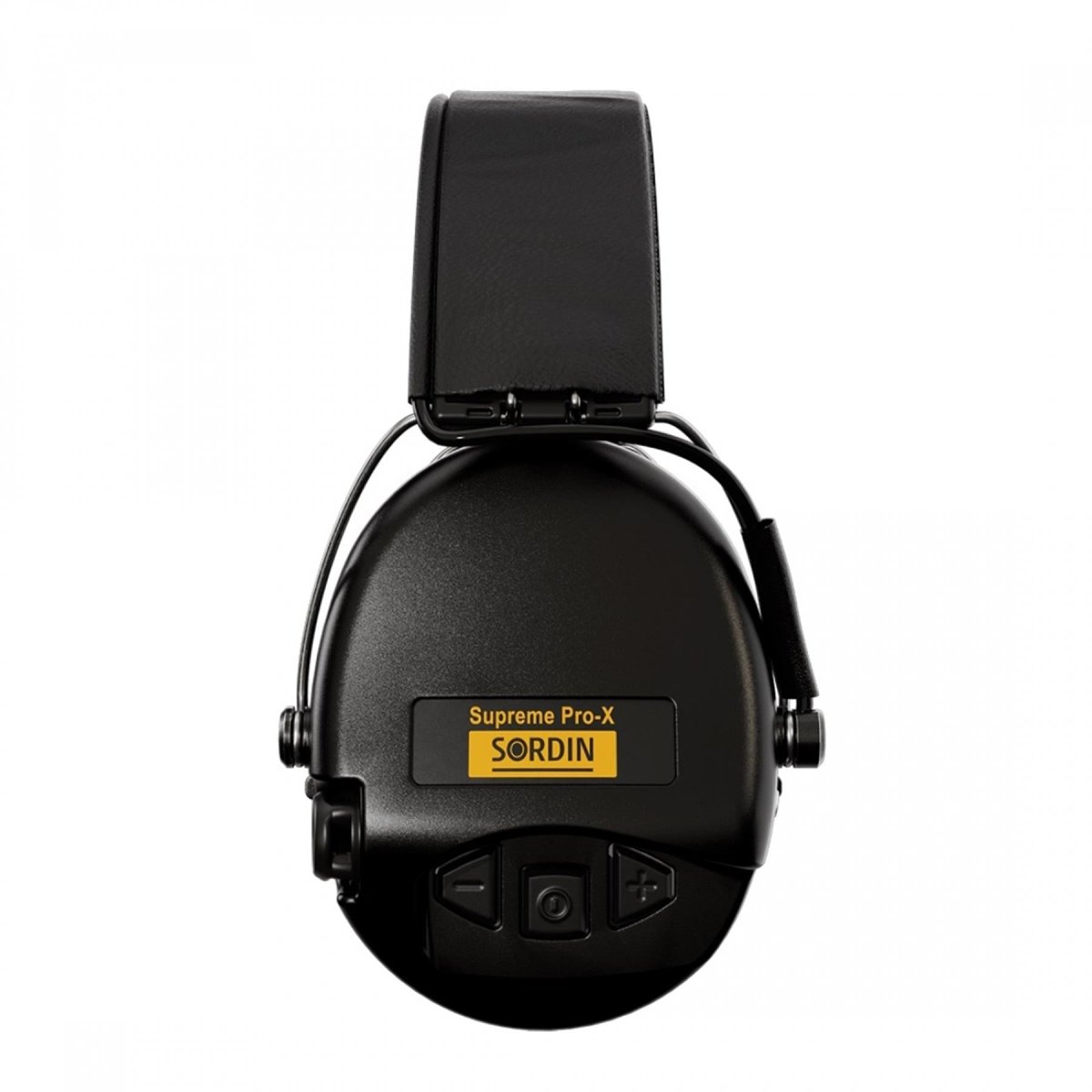 Sordin Supreme Pro-X elektronische gehoorbescherming Ambient Sound Black PVC