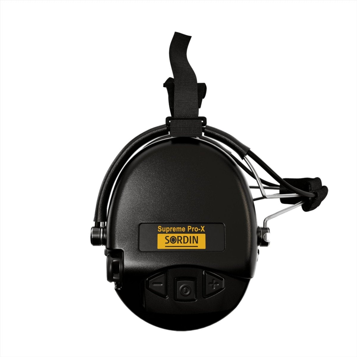 Sordin Supreme Pro-X Hear2 actieve nekband gel elektronische oorkappen zwart