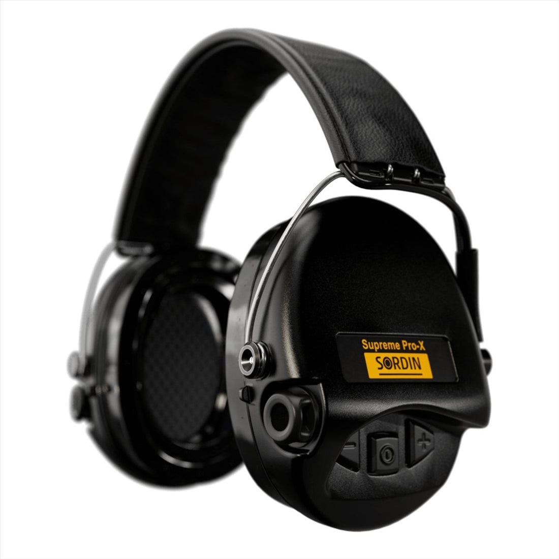 Sordin Supreme Pro-X LED Elektronische Schieten Gehoorbescherming Headset Zwart