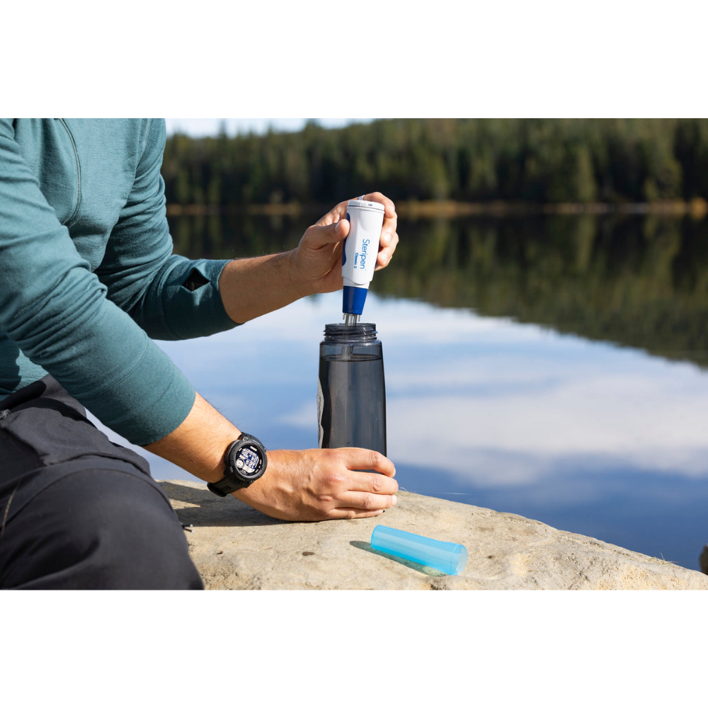 Steripen Classic 3 UV-waterzuiveraar Draagbare waterbehandeling Kamperen Wandelen