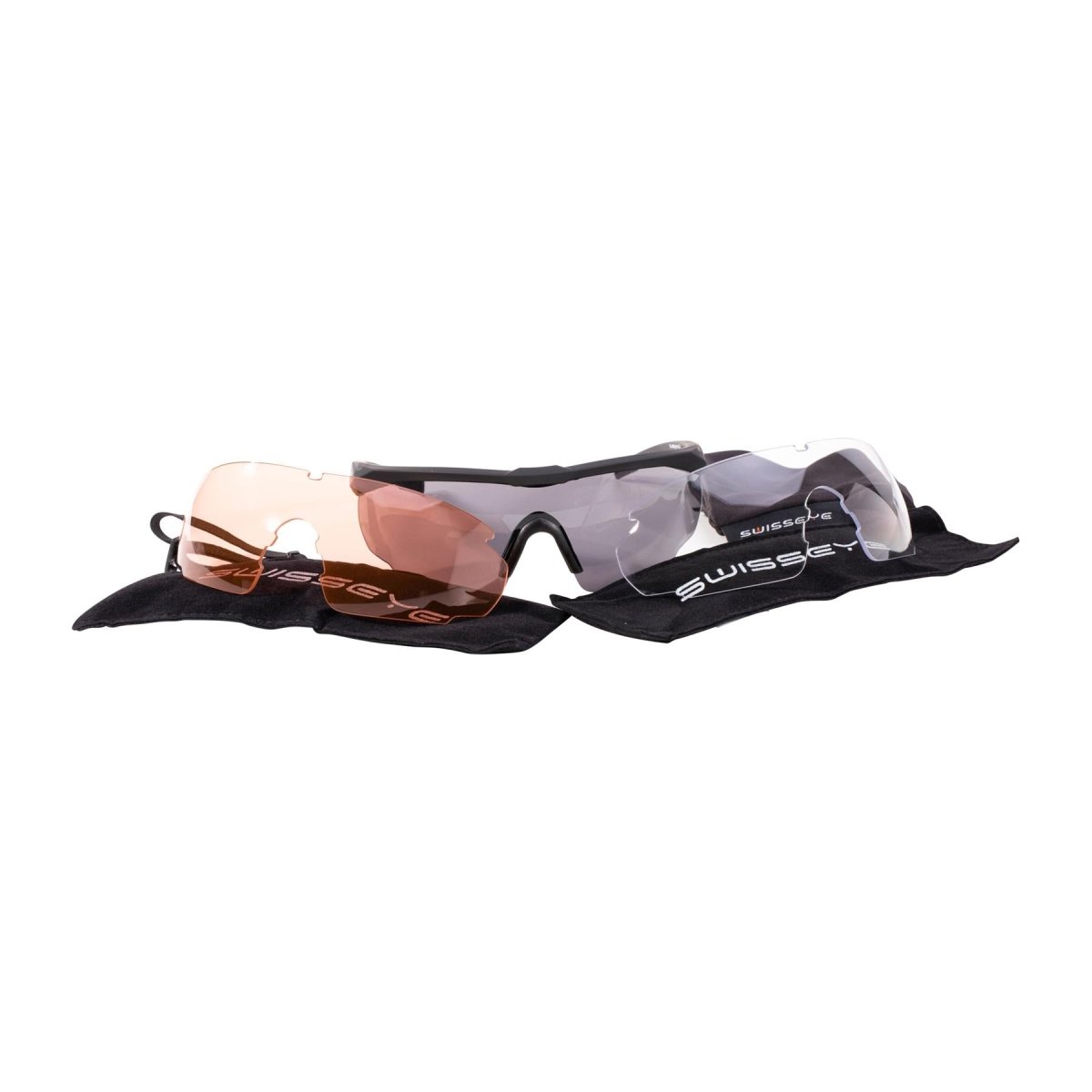 Swiss Eye Safety Goggles 3 kleurlenzen anti-scatch anti-vog UV oogbescherming