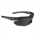 Swisseye Nighthawk Pro Tactical Glasses Interchangeable Lenses Black Frame - GoMilitar