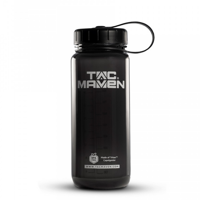 TAC MAVEN Norman Tritan 650ml BPA-Free Water Bottle Outdoor Black - GoMilitar
