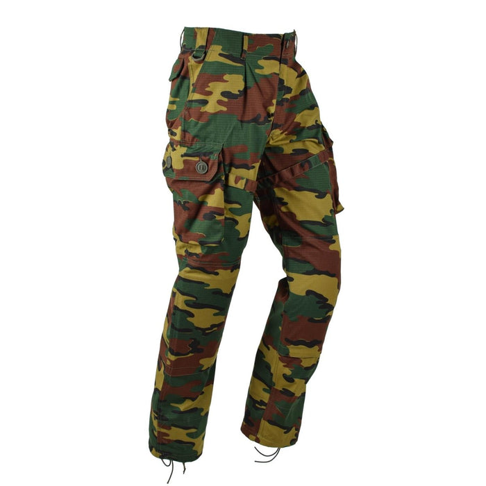 TACGEAR Merk Belgische legerstijl veldcargo gevechtsbroek puzzel camo ripstop - GoMilitar