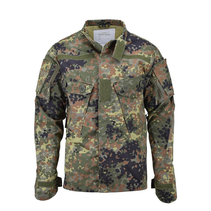 TACGEAR Merk Duitse legerstijl veldjas commando Flecktran tactische shirts - GoMilitar