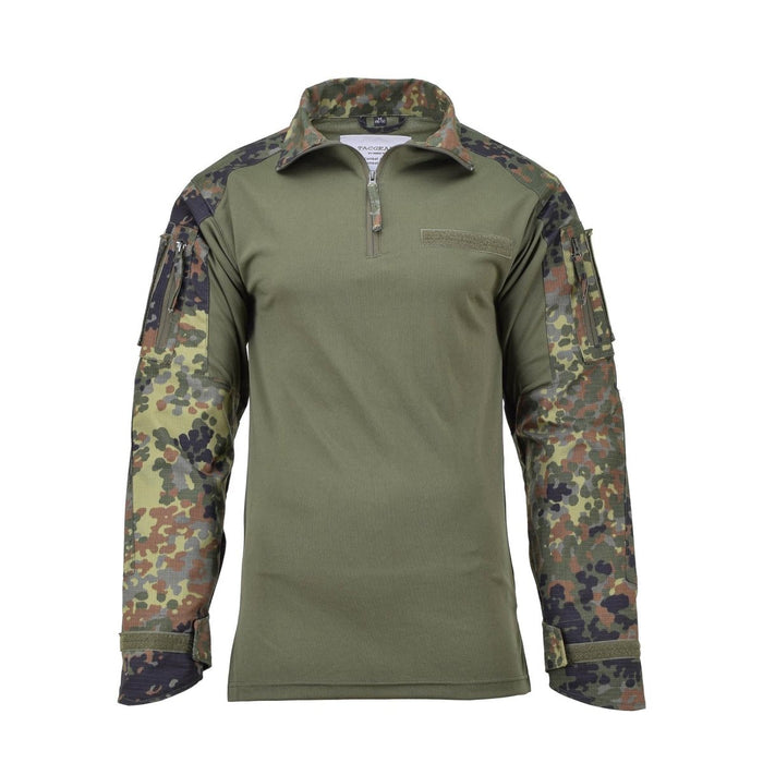 TACGEAR Merk shirts in Duitse legerstijl gevechtstroepen ondergoed flecktarn camo - GoMilitar