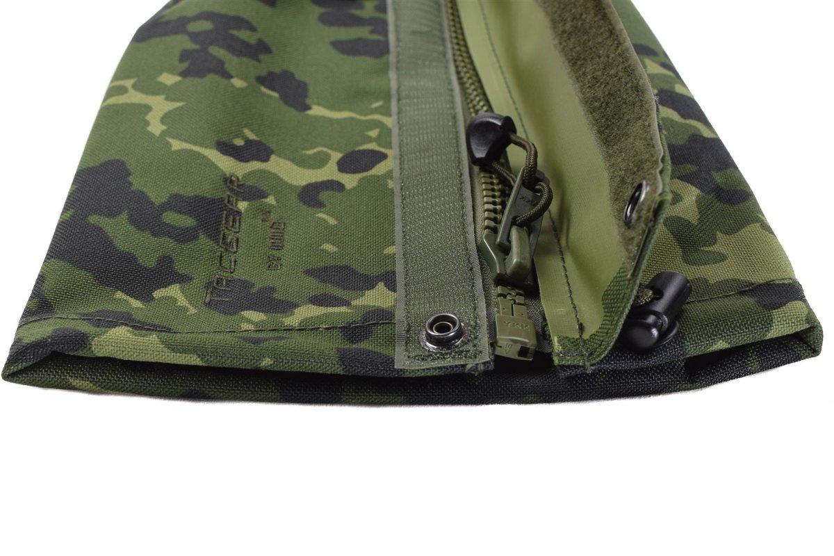 Tacgear merk been beenkappen Deense m84 camo -patroon waterdichte metaalhaken nieuw