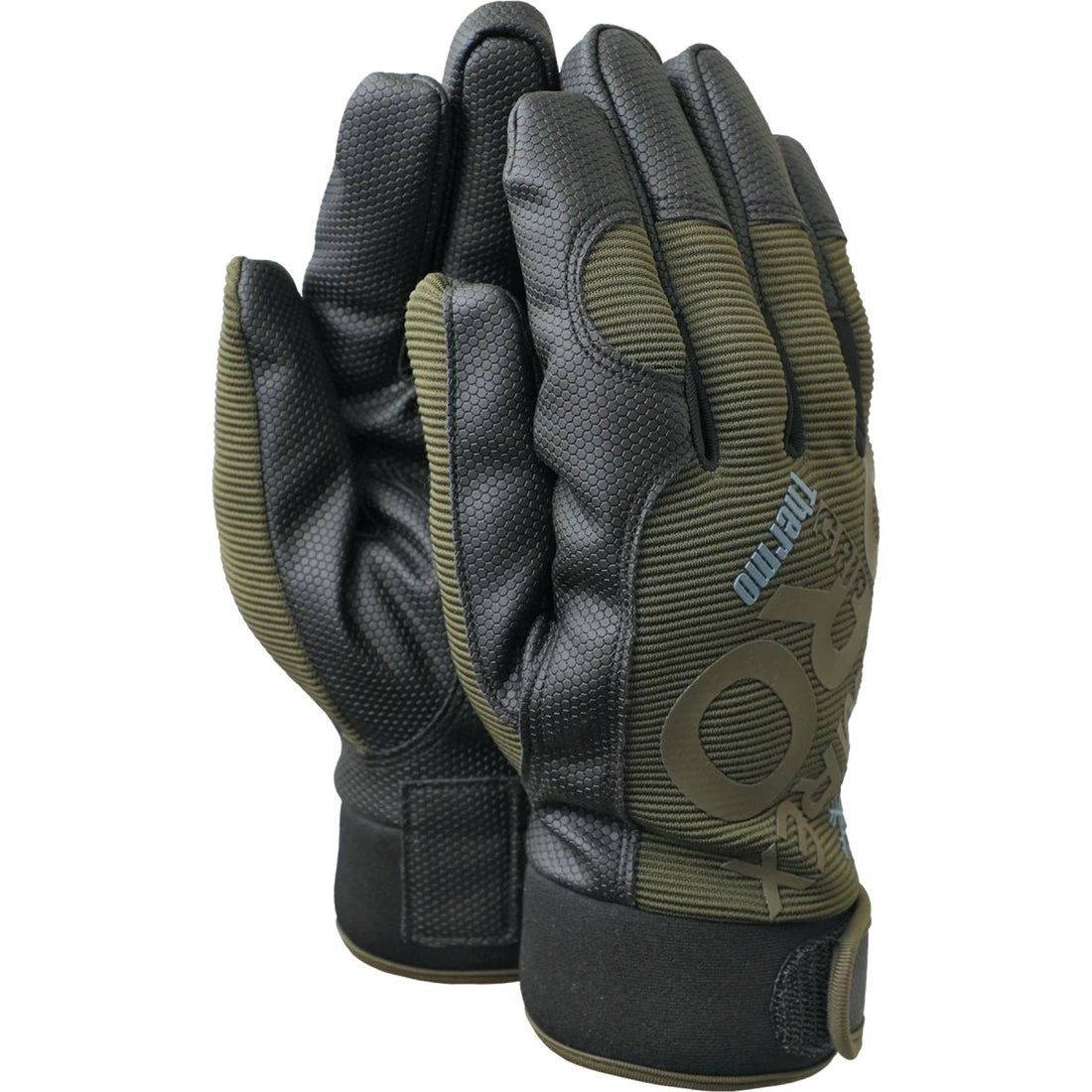 TAMREX ProGrip Thermo Winterhandschoenen HexaGrip Lederen Palm Geïsoleerd Olijf