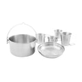 Tatonka Mini Set II Compact camping kookgerei kit 6pcs roestvrije buitenkooking
