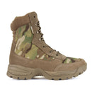 Teesar TACTICAL MULTICAM boots side zip hunting hiking trekking duty footwear - GoMilitar