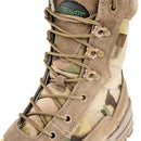 Teesar TACTICAL MULTICAM boots side zip hunting hiking trekking duty footwear - GoMilitar