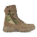 Teesar TACTICAL MULTICAM boots side zip hunting hiking trekking duty footwear - GoMilitar