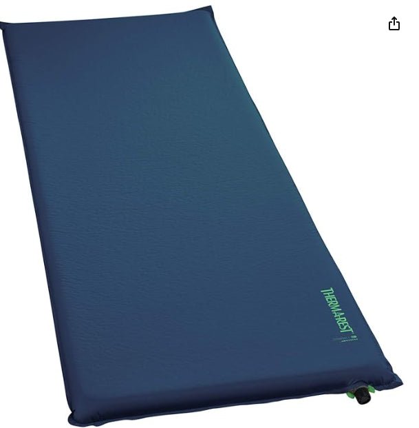 Therm-a-Rest BaseCamp XL Zelfopblazend slaapmatje 196 cm Poseidon Blauw - GoMilitar
