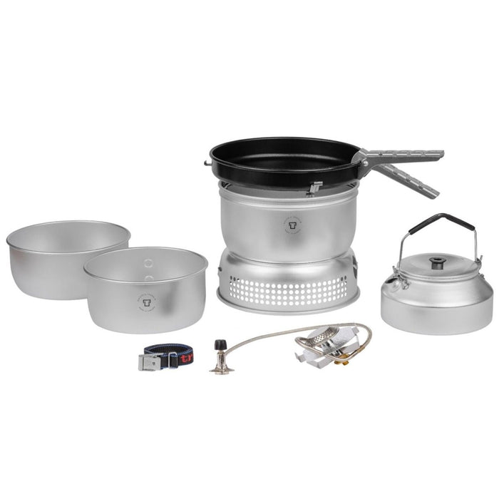 Trangia camping kookstel aluminium outdoor wandelpan pot windscherm - GoMilitar
