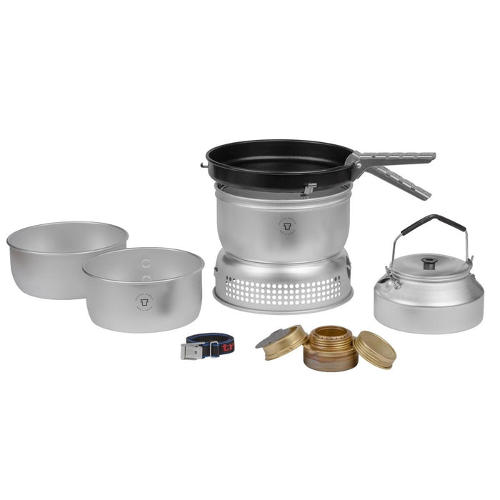 Trangia kookstel aluminium eetset ultralicht compact kookgerei voor buiten - GoMilitar