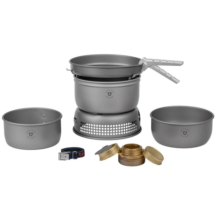 Trangia brandstofbranderkit kachelset hard geanodiseerd aluminium compacte outdoor camping - GoMilitar