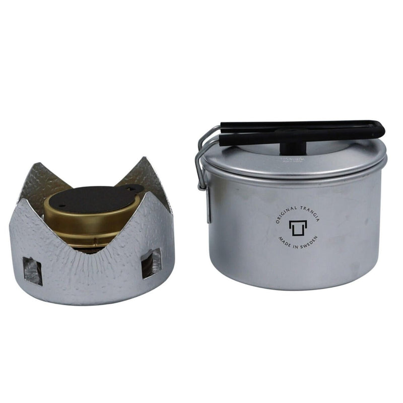 Trangia kitchen stove set cookware lightweight stainless steel compact hiking - GoMilitar