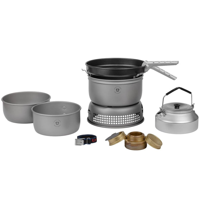 Trangia outdoor kampeerkachelset hard geanodiseerde aluminium lichtgewicht brandstofbrander - GoMilitar