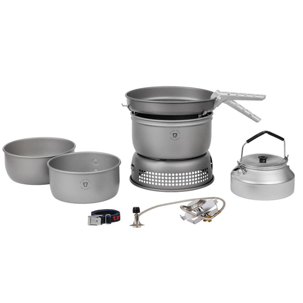 Trangia outdoor cookware stove set aluminum pan lightweight compact backpacking - GoMilitar