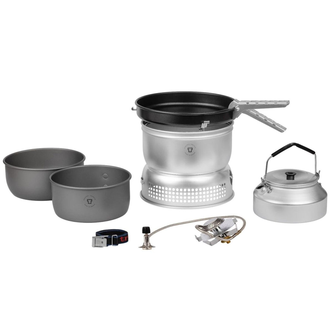 Trangia draagbare lichtgewicht hard geanodiseerd aluminium kachel set koken buiten