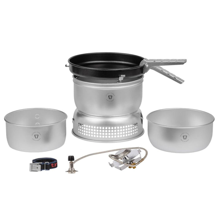 Trangia kookset 1,75 liter pan aluminium ultralicht kookpakket voor buiten wandelen - GoMilitar