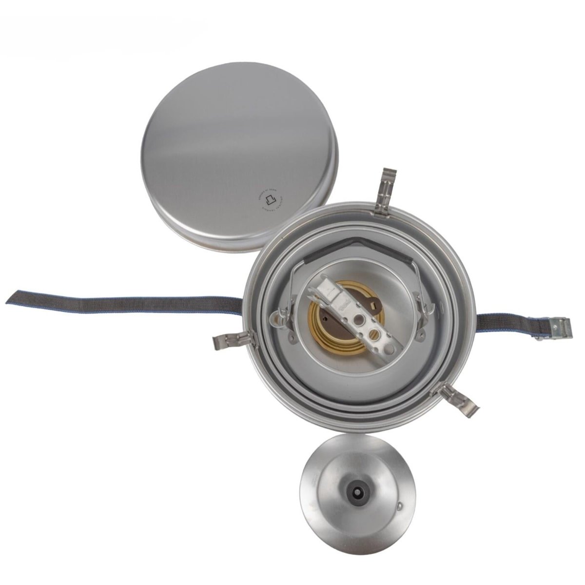 Trangia -fornuis set vloeibare brandstof benzine brander ultralight compacte pan ketle wandelen