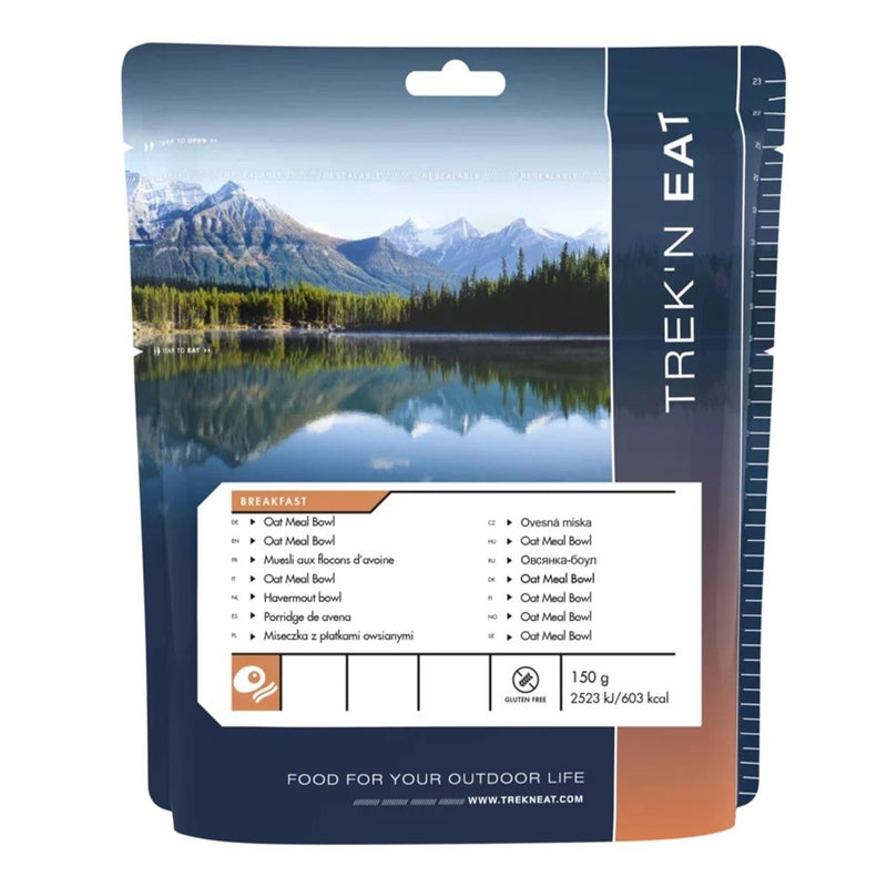 Trek'N Eat Breakfast meal Oat Meal Bowl Dehydrated trekking camping food - GoMilitar