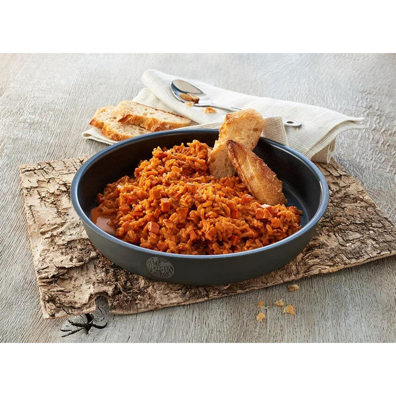 Overlevingsvoedsel MRE klaar om maaltijden te eten Overlevingsvoedsel MRE klaar om maaltijden te eten
