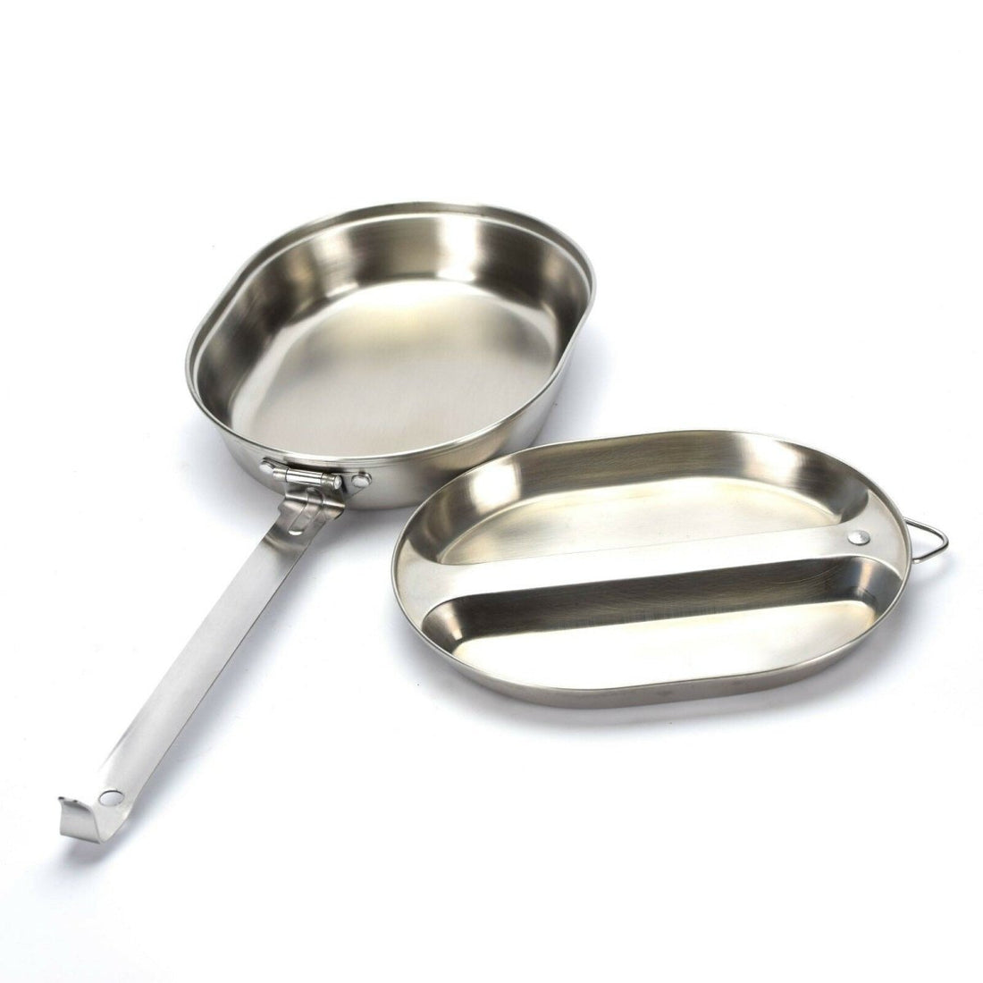 US Army Mess Kit Roestvrij staal Militaire puinhoop Tins Us Style eetgerei Nieuw