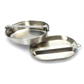 US Army Mess Kit Roestvrij staal Militaire puinhoop Tins Us Style eetgerei Nieuw