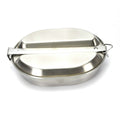 US Army Mess Kit Roestvrij staal Militaire puinhoop Tins Us Style eetgerei Nieuw