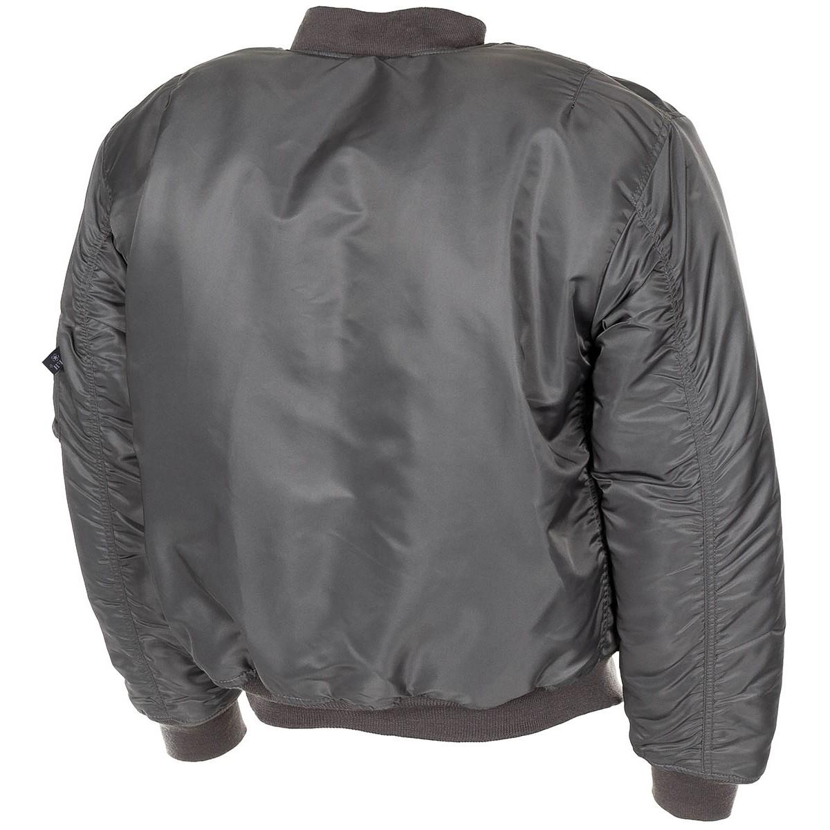 Amerikaanse legerstijl jas MA1 Air Forces Troops Bomber Urban Gray Winddichte puffer
