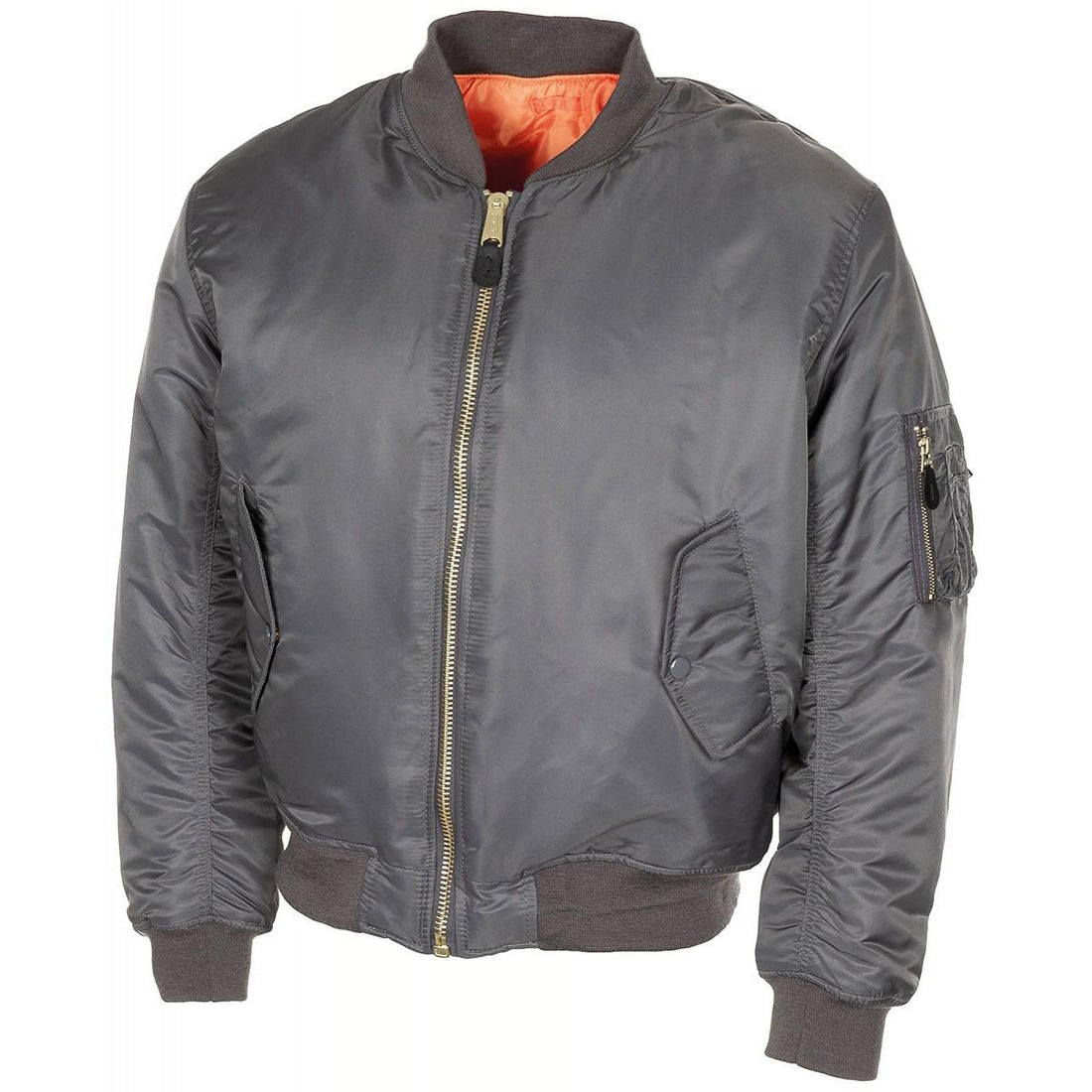 Amerikaanse legerstijl jas MA1 Air Forces Troops Bomber Urban Gray Winddichte puffer