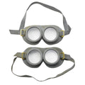 Vintage NAVO Round Goggles Oogbescherming Glass Leger Goggles