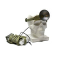 Vintage Zweedse militaire leger hoofdlamp kopstoorts zaklamp nieuw