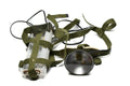 Vintage Zweedse militaire leger hoofdlamp kopstoorts zaklamp nieuw